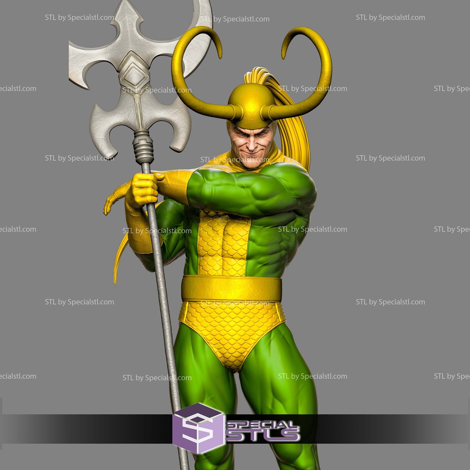 Loki Comics Standalone 3D Printer Files STL Model — view 2