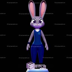Super Basic STL - Judy Hopps Training 3D Model