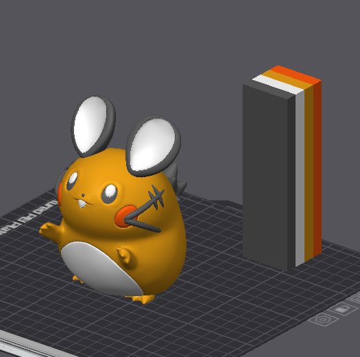 702. Dedenne - Basic & Ornamental 3D STL Model — view 5