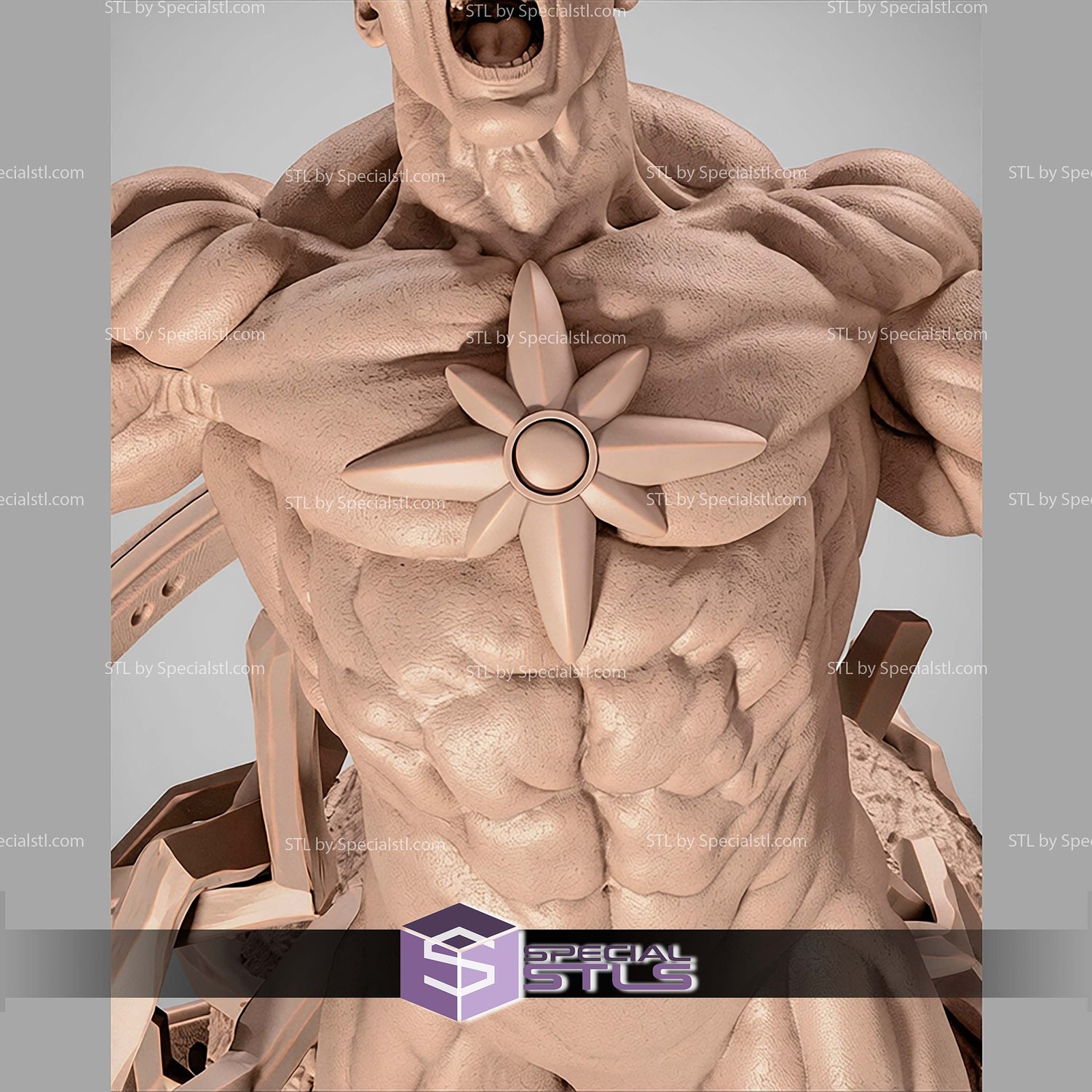 Captain Atom DC Hero STL Files 3D Model — view 3
