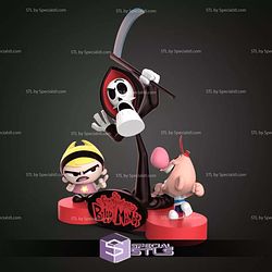 The Grim Adventures of Billy and Mandy STL Files 3D Model