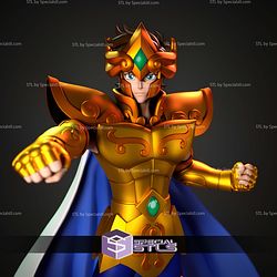 Leo Aiolia 206mm Saint Seiya STL Files 3D Model