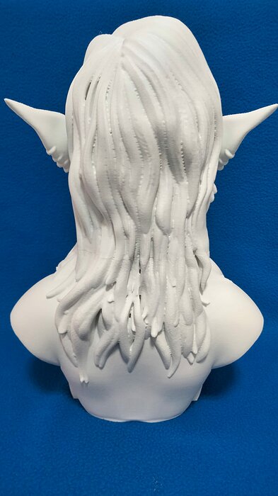 BUSTO ORCA GUAPA 3D STL Model — view 5