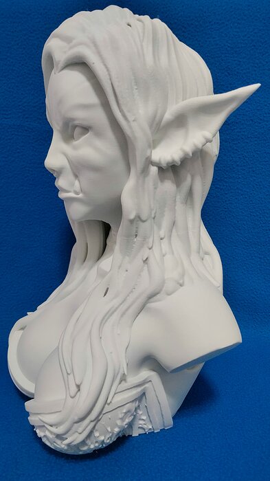 BUSTO ORCA GUAPA 3D STL Model — view 6