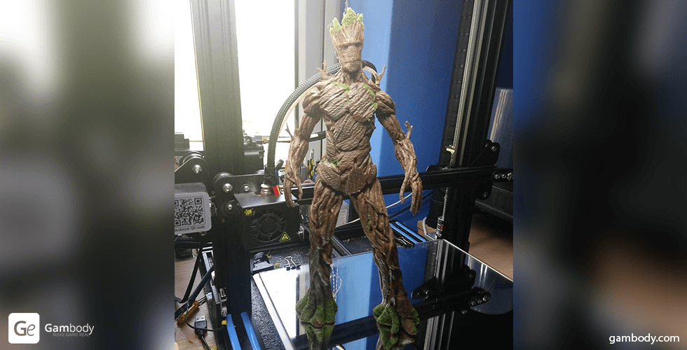 Adult Groot 3D Printer Files | Assembly STL Model