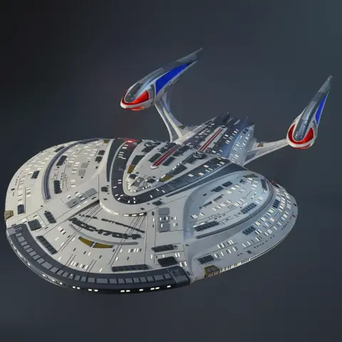 USS Enterprise NCC-1701-F 3D Printer Files | Assembly STL Model