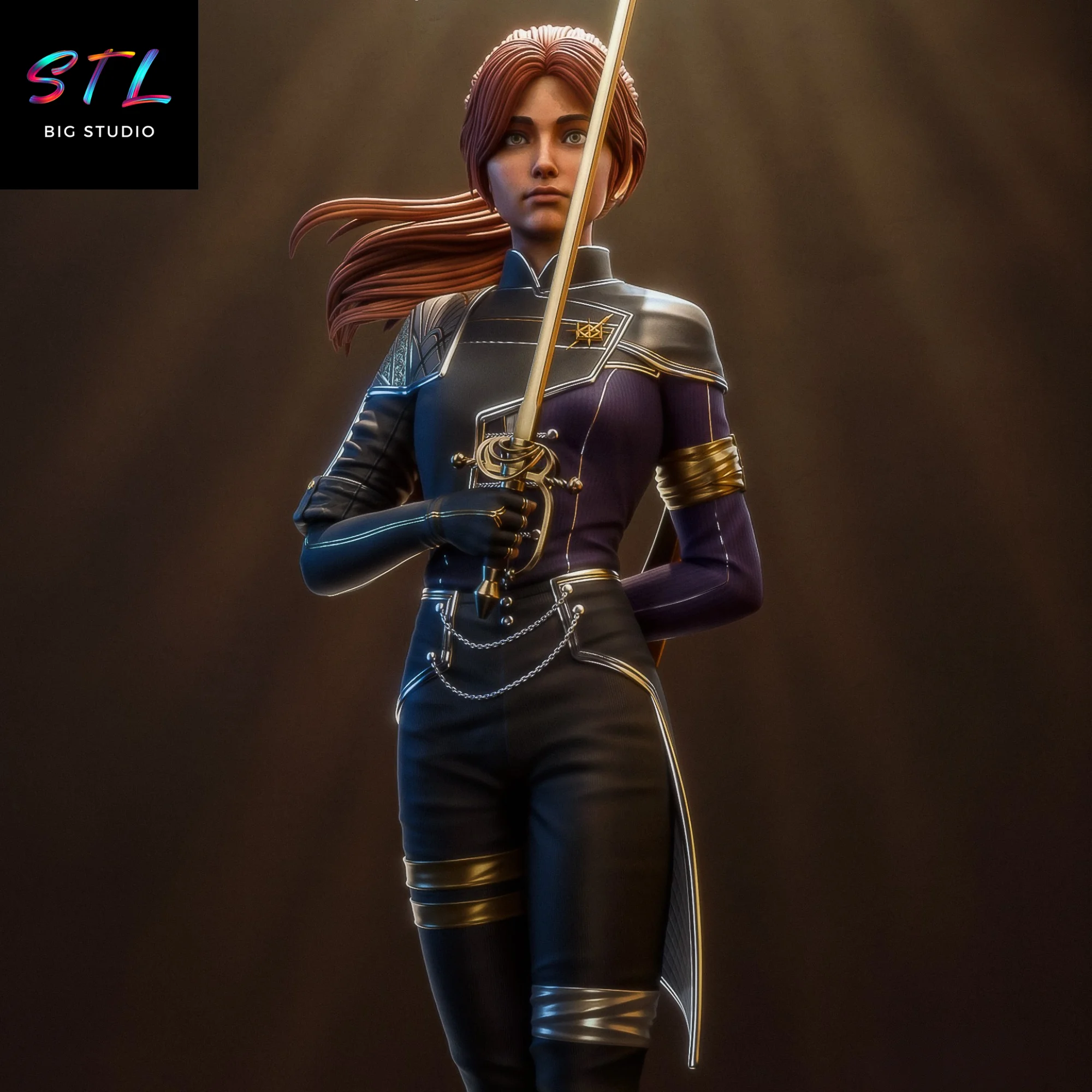 Maelle STL | Clair Obscur: Expedition 33 | Figure for 3D Printing Model — view 5