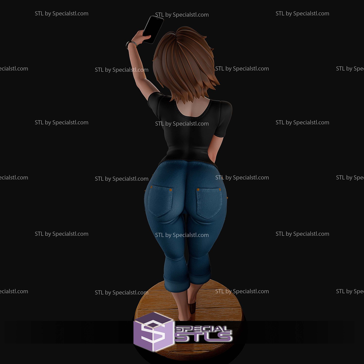 Aunt Cass Big Hero 6 STL Files 3D Model — view 4
