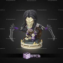 Chibi STL Collection Darksiders Death 3D Model