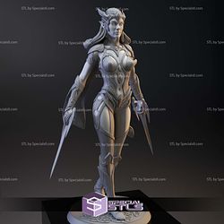Nibai Double Dagger 3D Printer Files STL Model