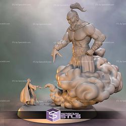 The Genie of the Lamp 3D Printer Files STL Model