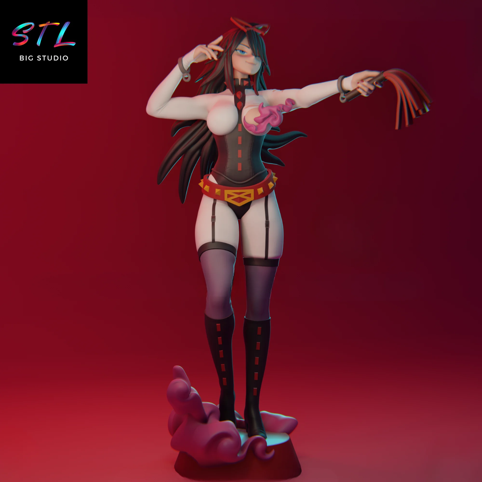 Midnight STL | My Hero Academia | 3D Printable Figure Model