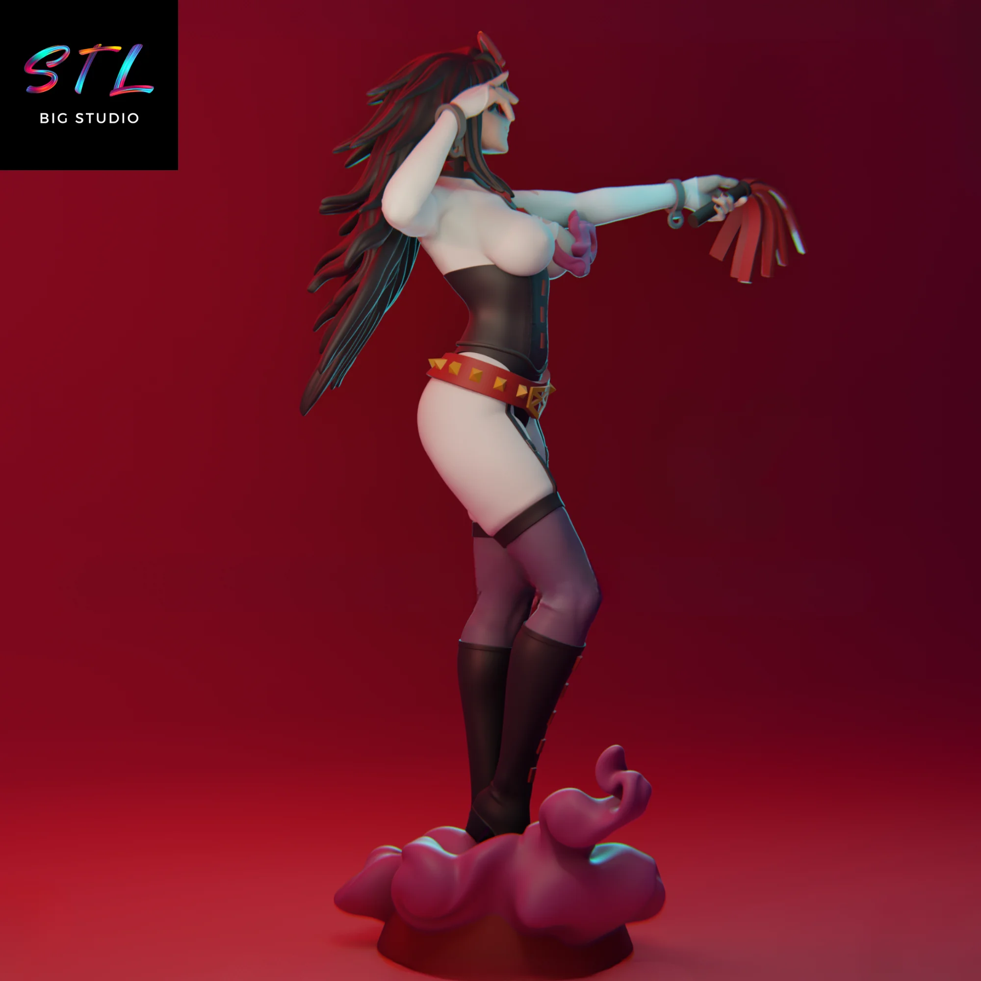 Midnight STL | My Hero Academia | 3D Printable Figure Model — view 2