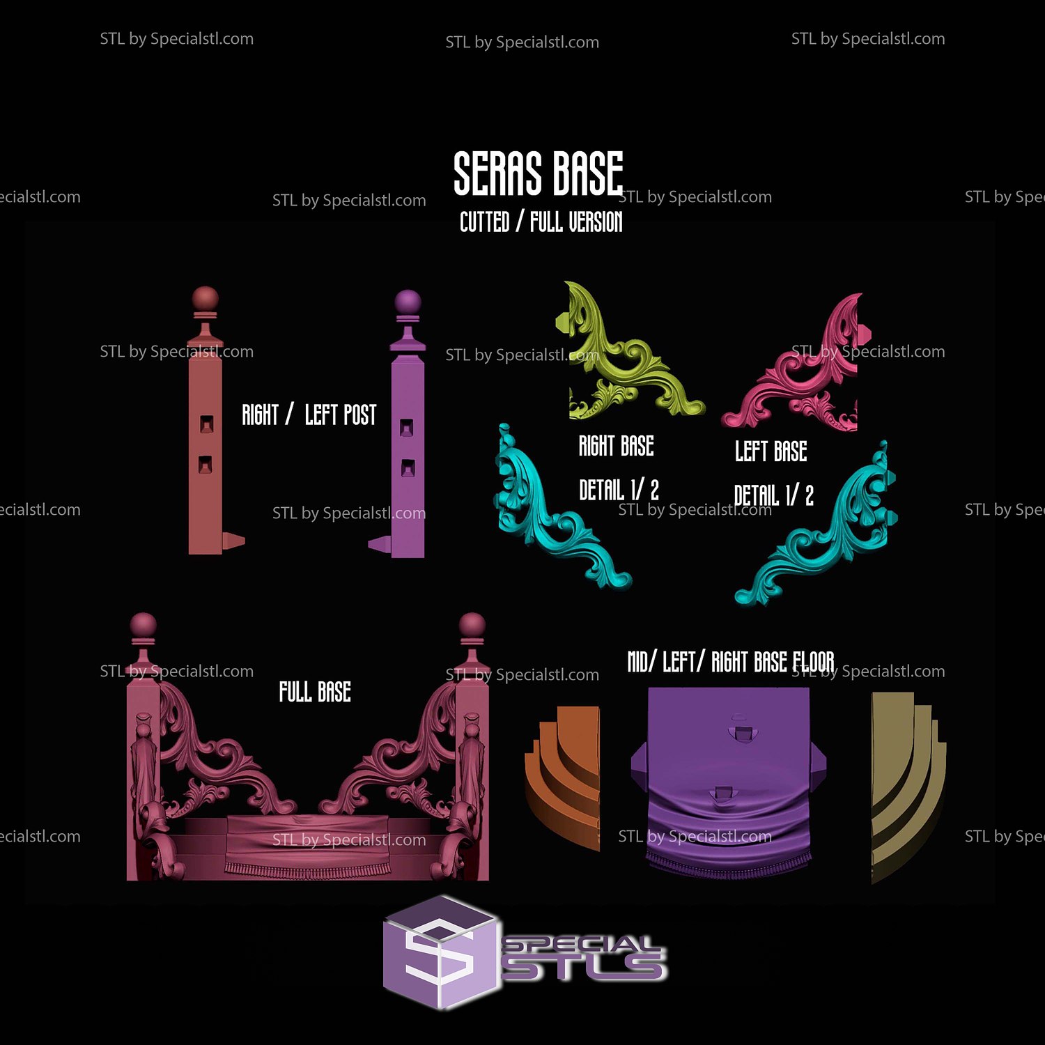 Seras Ashrain Failure Frame STL Files 3D Model — view 3