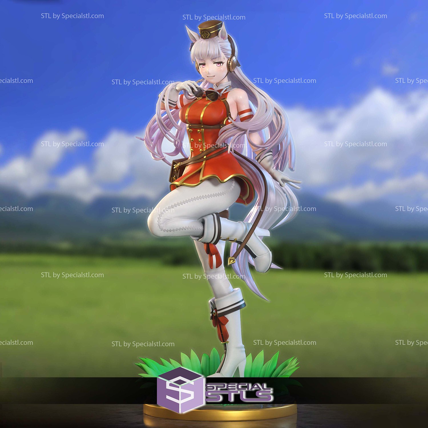 Gold Ship Uma Musume Game 3D Printer Files STL Model — view 2