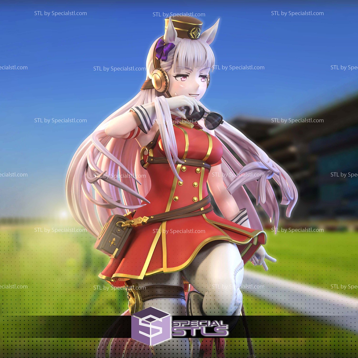 Gold Ship Uma Musume Game 3D Printer Files STL Model — view 3