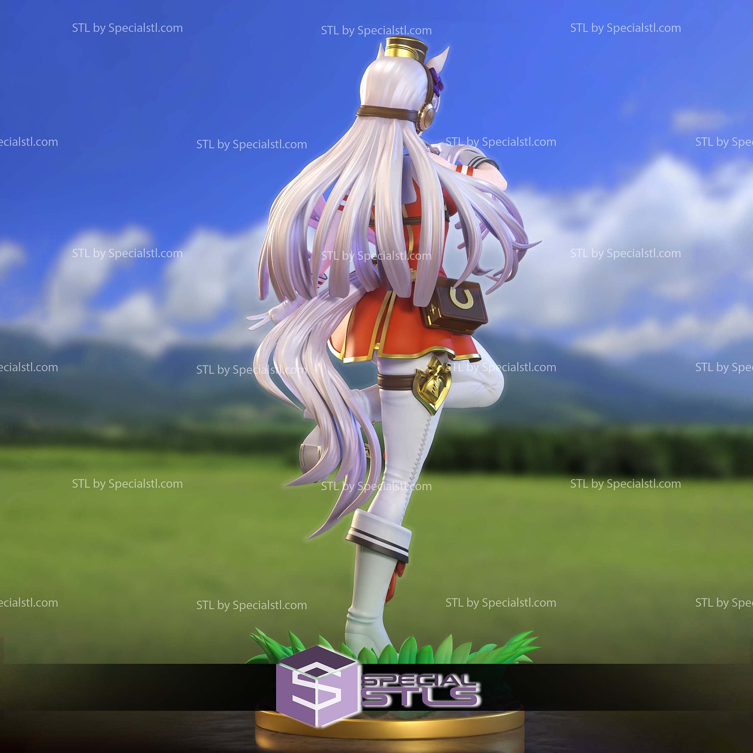 Gold Ship Uma Musume Game 3D Printer Files STL Model — view 6