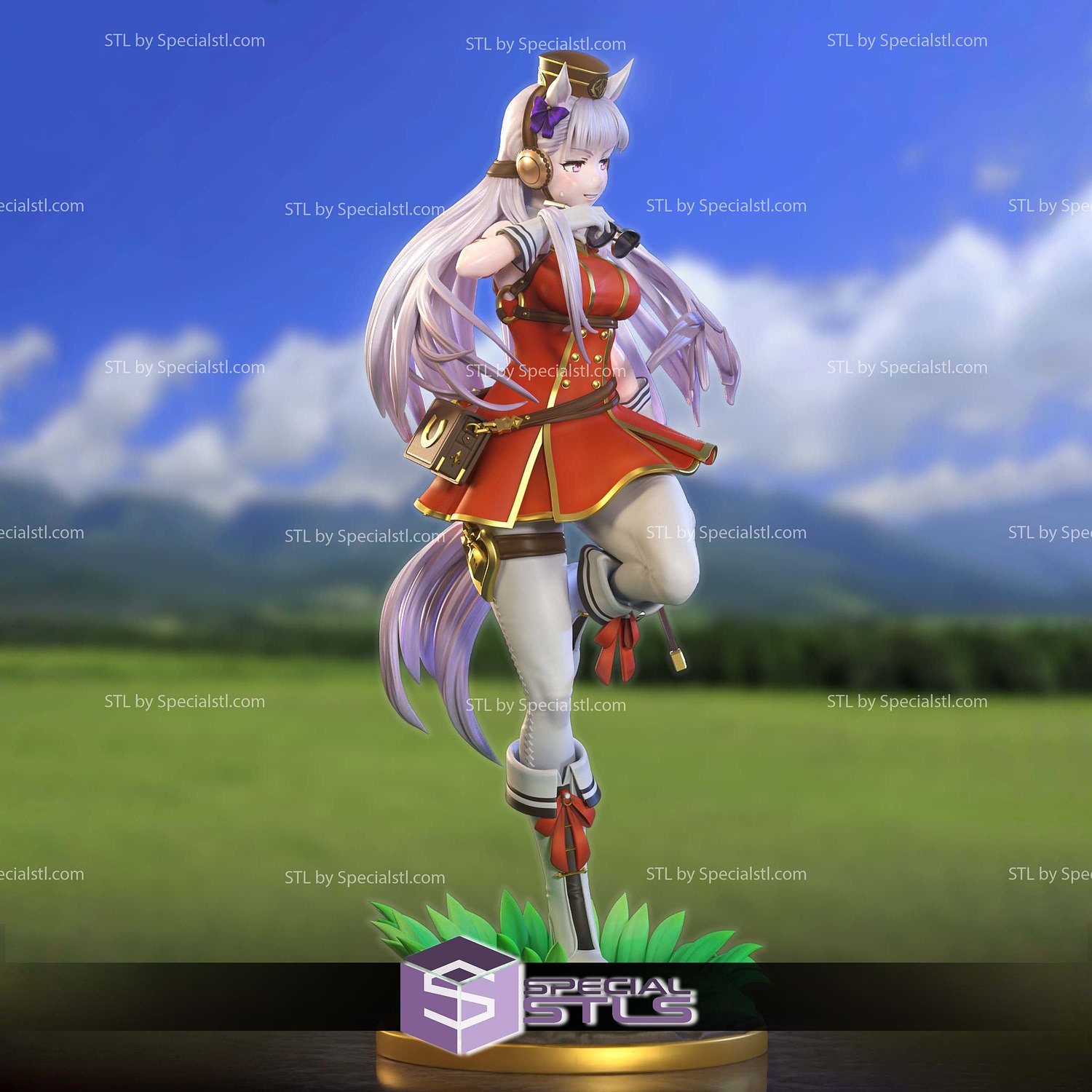 Gold Ship Uma Musume Game 3D Printer Files STL Model — view 7
