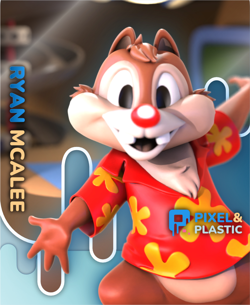 Dale | Rescue Rangers 3D 3MF Model
