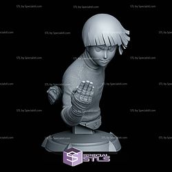 Rock Lee Bust 145mm 3D Printer Files STL Model