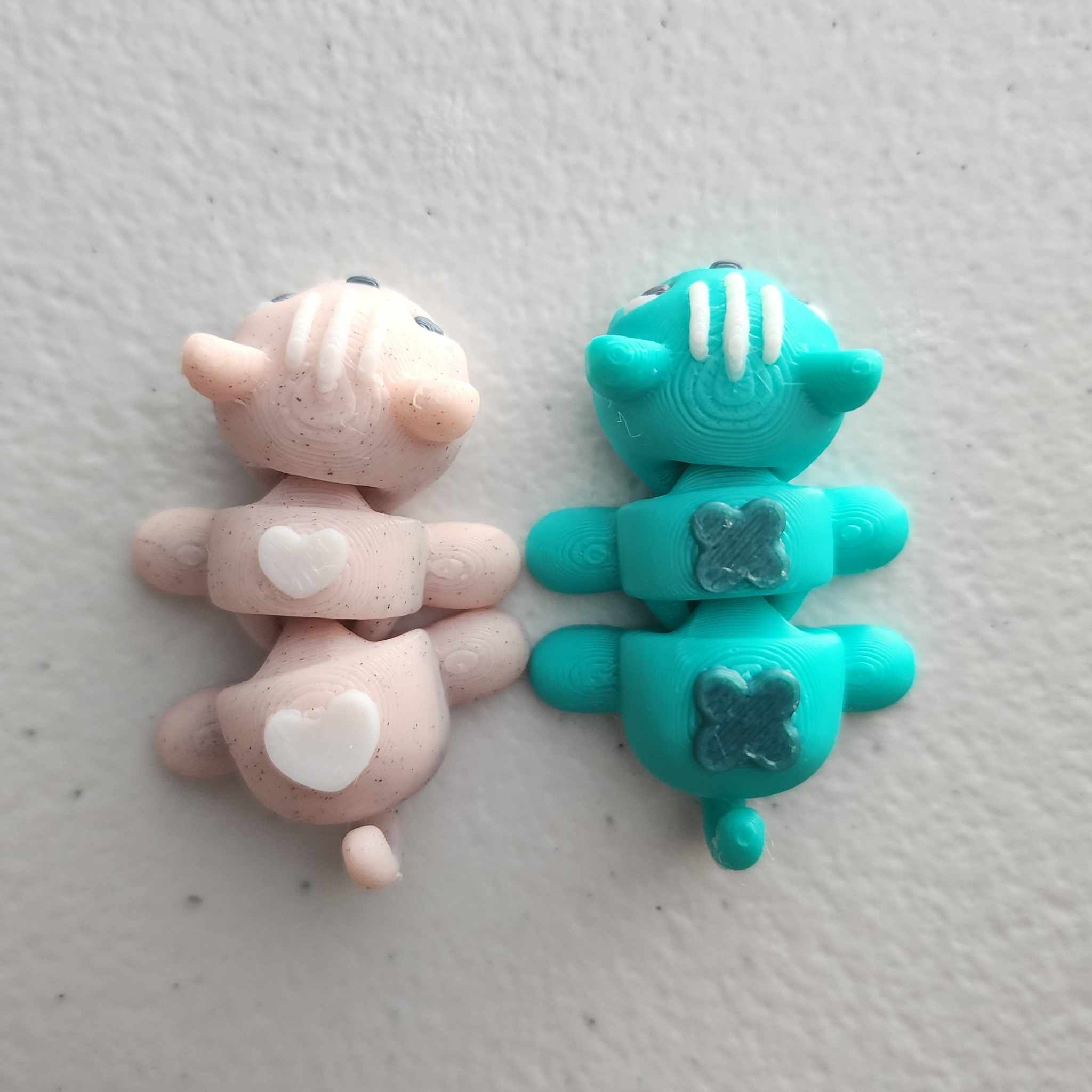 2024 Heart and Shamrock Kitty Flexi 3D STL Model