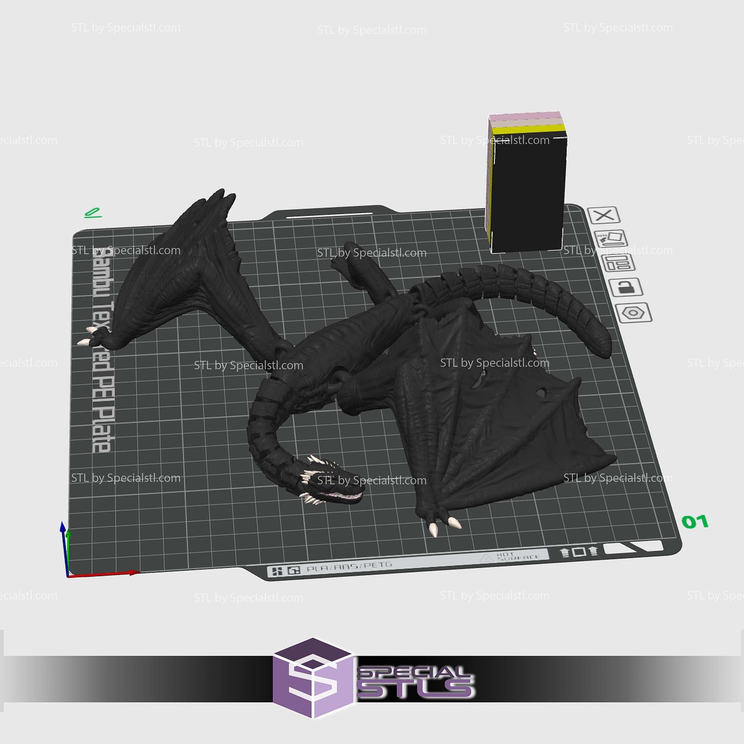 Basic STL Collection - Flexi Vhagar 3D Model — view 2
