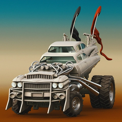 Gigahorse 3D Printing Model | Assembly + Active STL Model