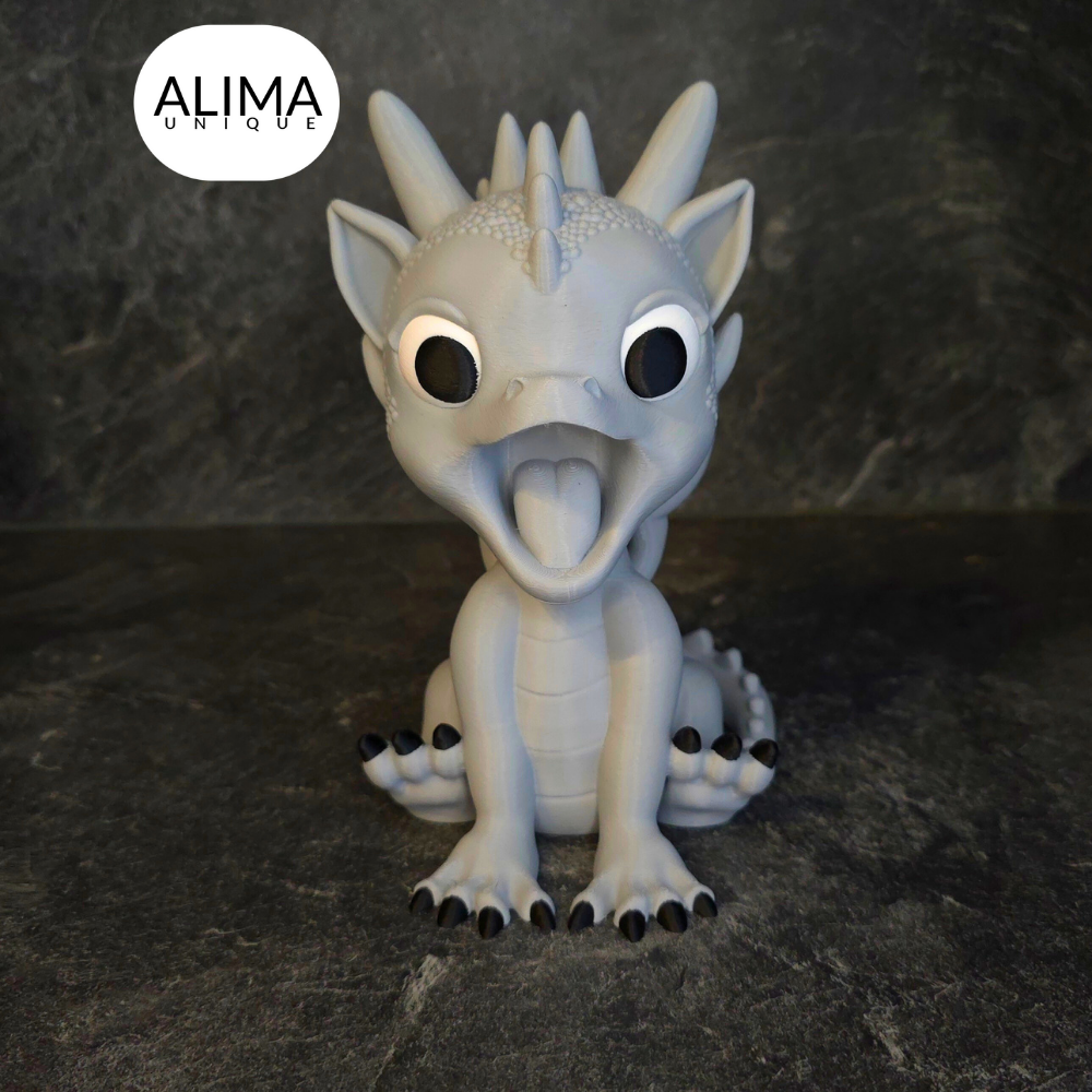 Little Dragon - suitable for Toniebox 3D STL Model