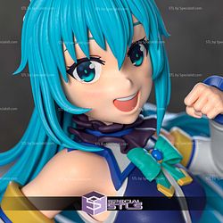 Aqua Konosuba Dress 3D Printer Files STL Model — view 1