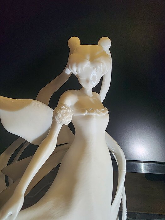 Sailor Moon Serenity fanart 3D STL Model — view 2