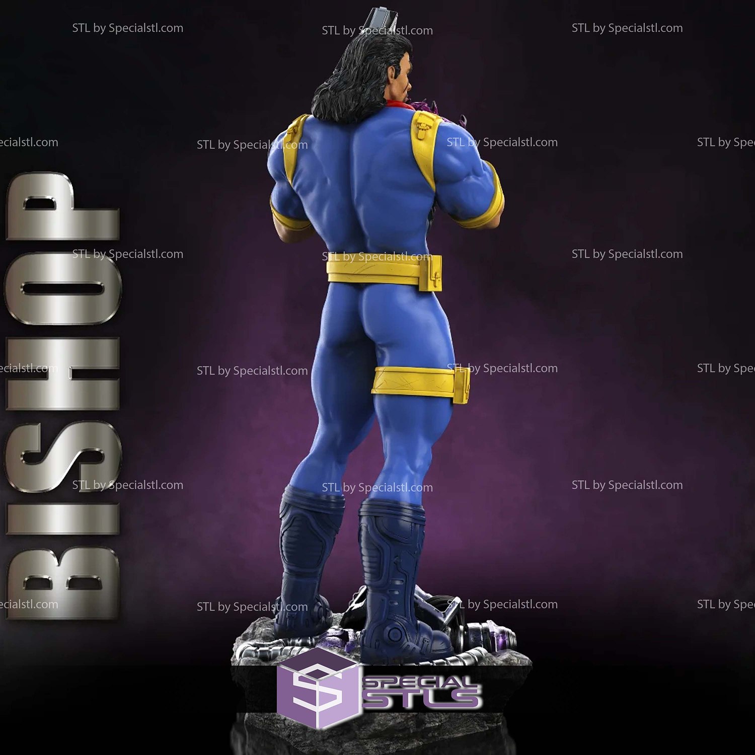 Lucas Bishop V3 X Men 3D Printer Files STL Model — view 2