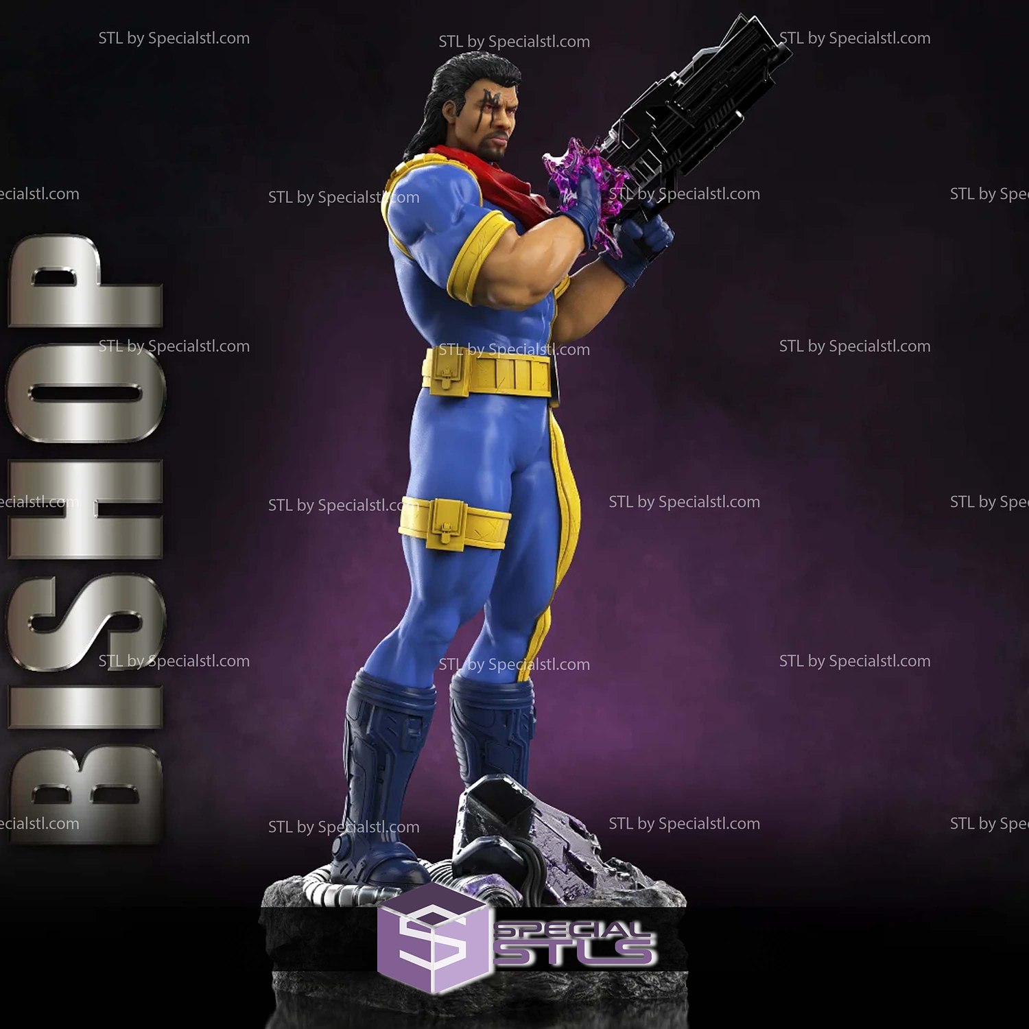 Lucas Bishop V3 X Men 3D Printer Files STL Model — view 3