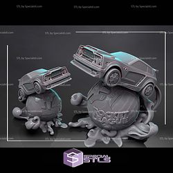 Fennec Rocket League STL Files 3D Model