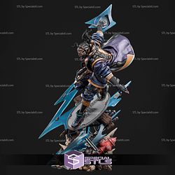Static Shock Surfing 3D Printer Files STL Model
