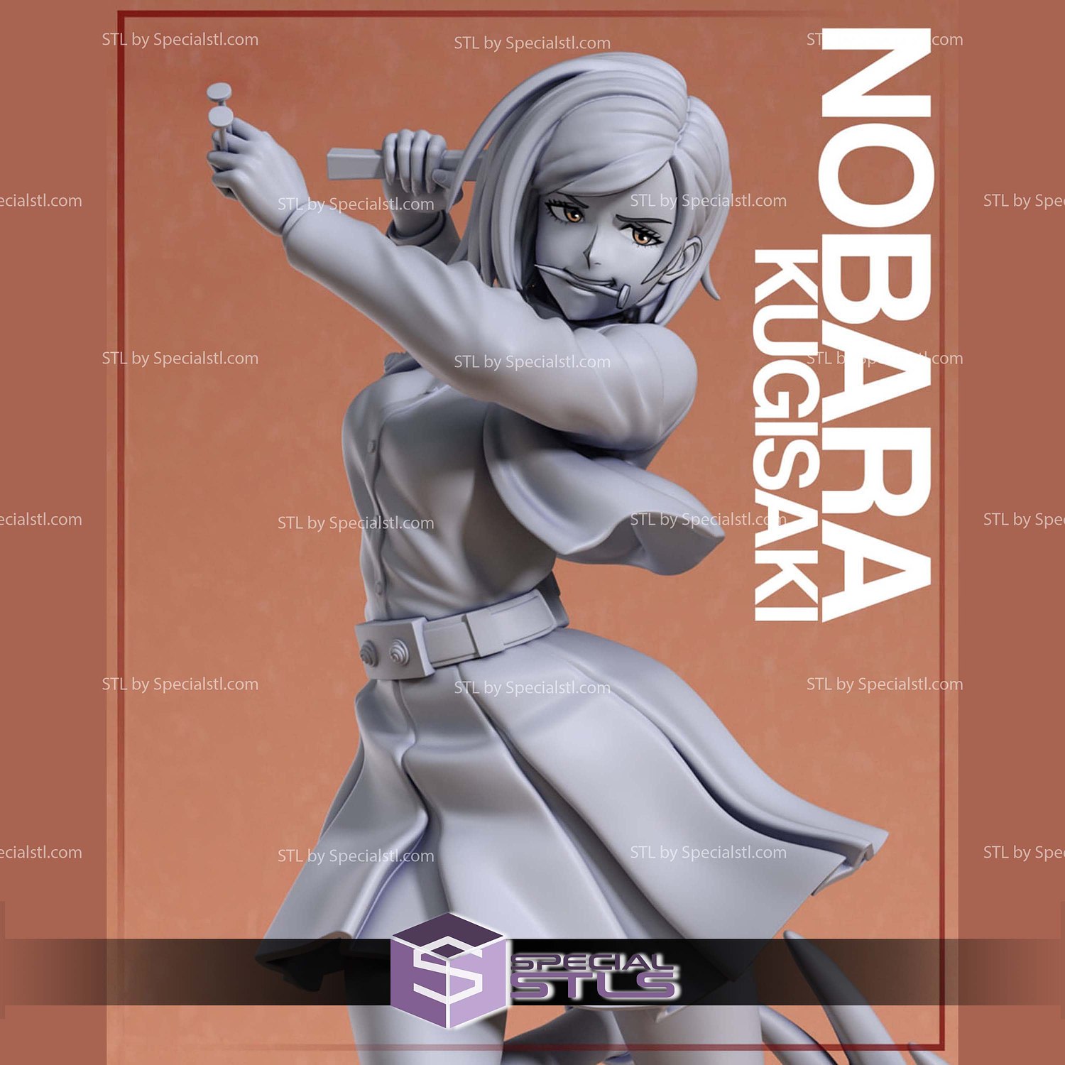 Nobara Battle 3D Printer Files STL Model — view 3