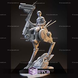 The Sentinel Starwars Fanart 3D Printer Files STL Model
