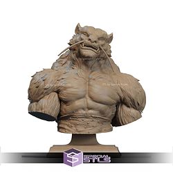 Tai Lung Detail Version Bust STL Files 3D Model