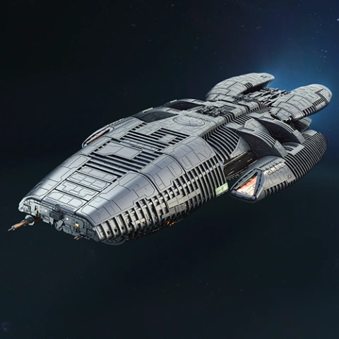 Battlestar Galactica 3D Printing Model | Assembly STL Model