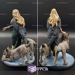Freya and her lynxes 3D Printer Files STL Model