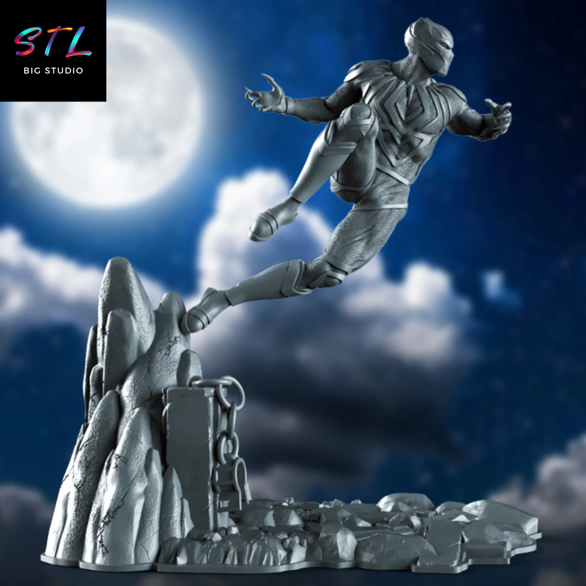 Cannonball STL | X-Men | 3D Printable Model Model — view 8