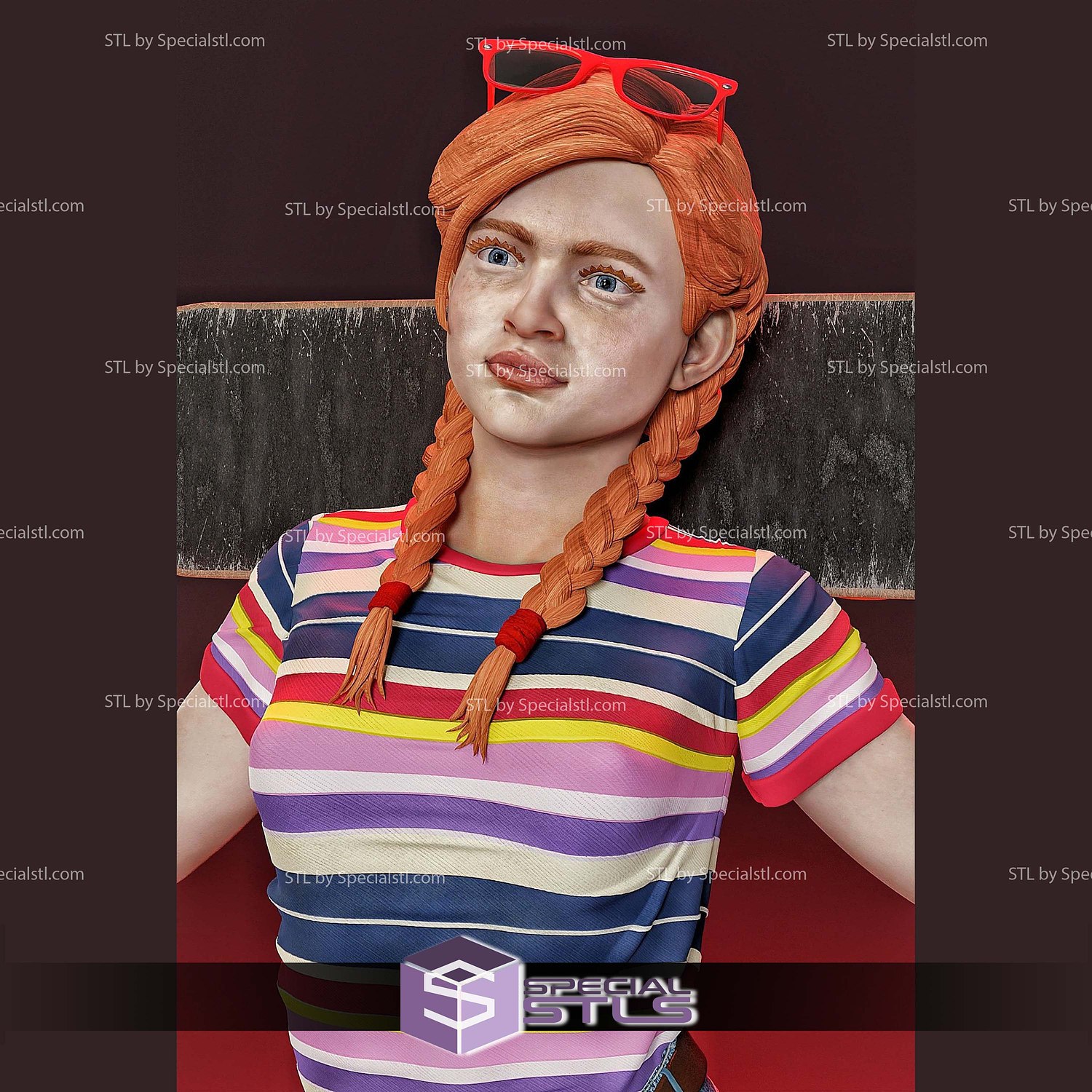 Max Mayfield Stranger Things 3D Printer Files STL Model — view 2