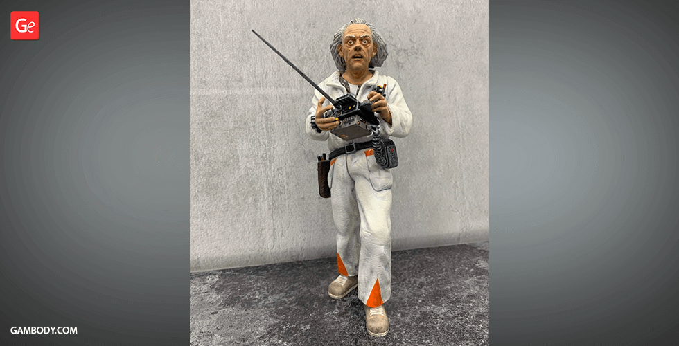 Doc Brown 3D Printer Files | Assembly STL Model