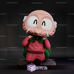 Happosai Ranma 3D Printer Files STL Model — view 1