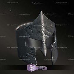Cosplay STL Files Spartan Ring Finger 3D Model