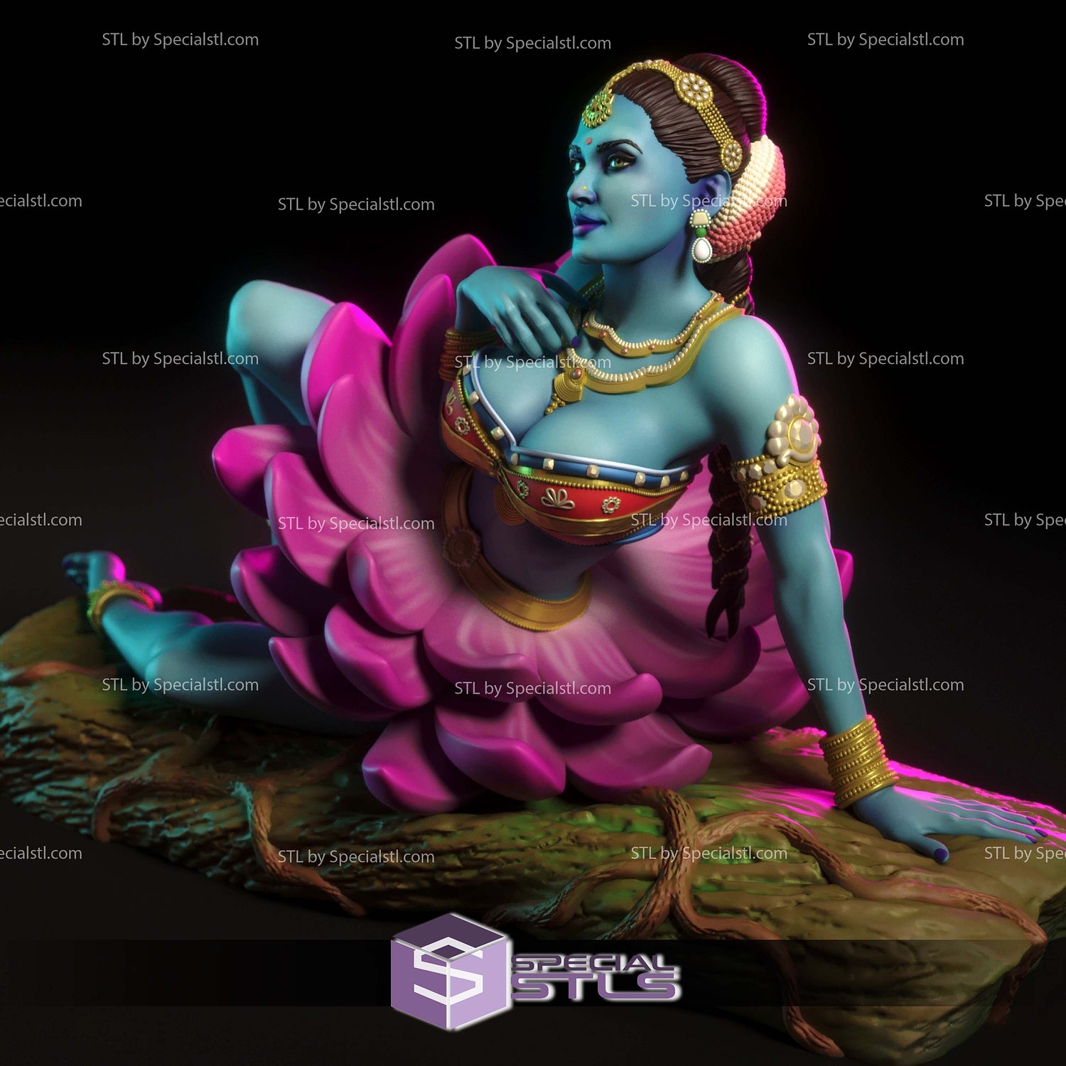 Flora Mythology 3D Printer Files STL Model — view 3
