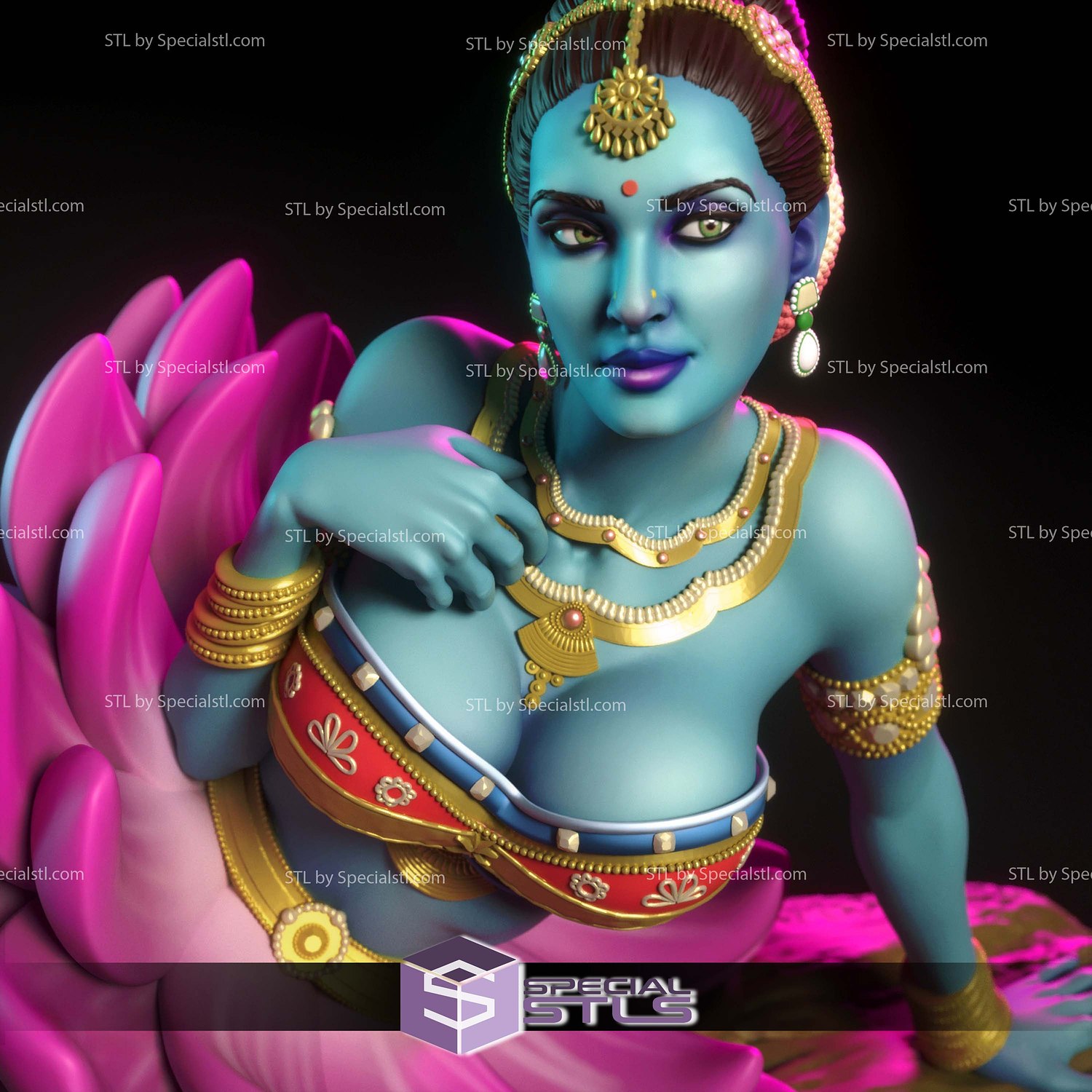Flora Mythology 3D Printer Files STL Model — view 4