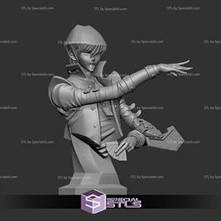 Seto Kaiba Bust STL Files 3D Model