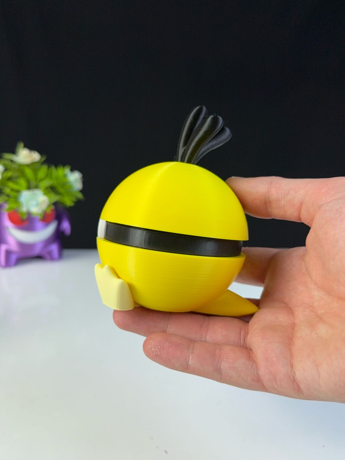 Psyduck Pokeball - Multipart 3D STL Model — view 2
