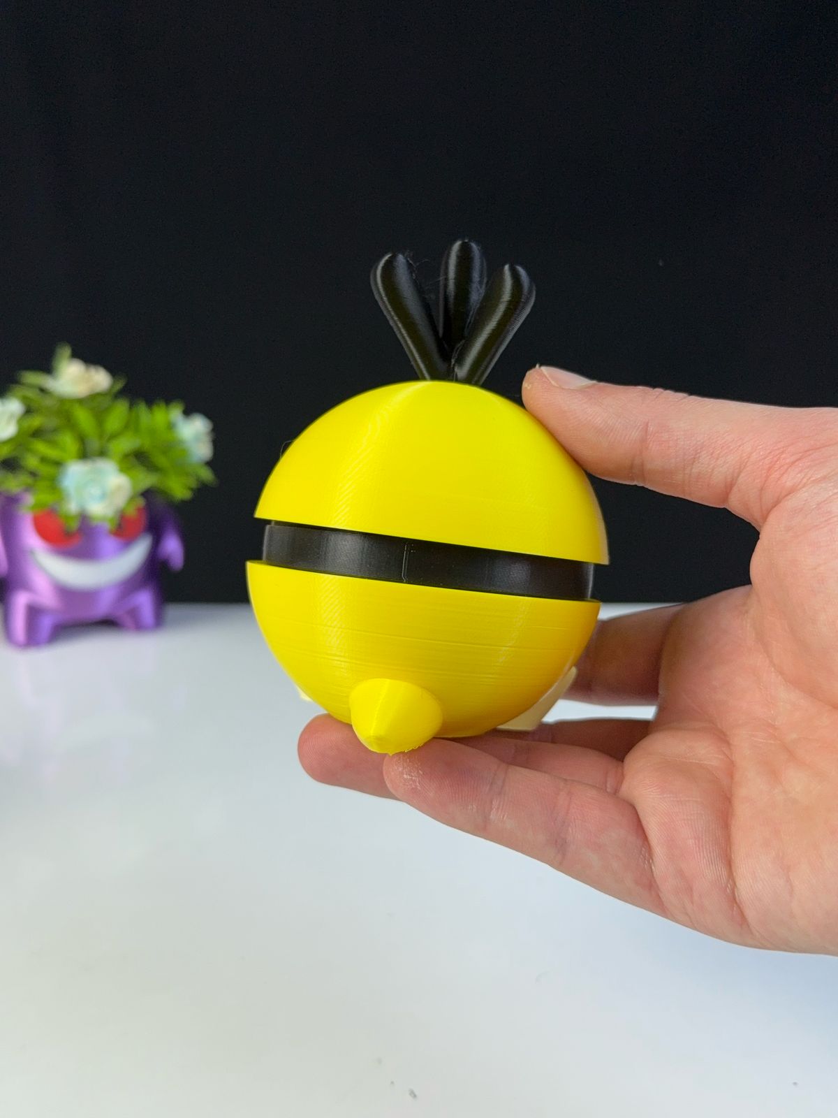 Psyduck Pokeball - Multipart 3D STL Model — view 3