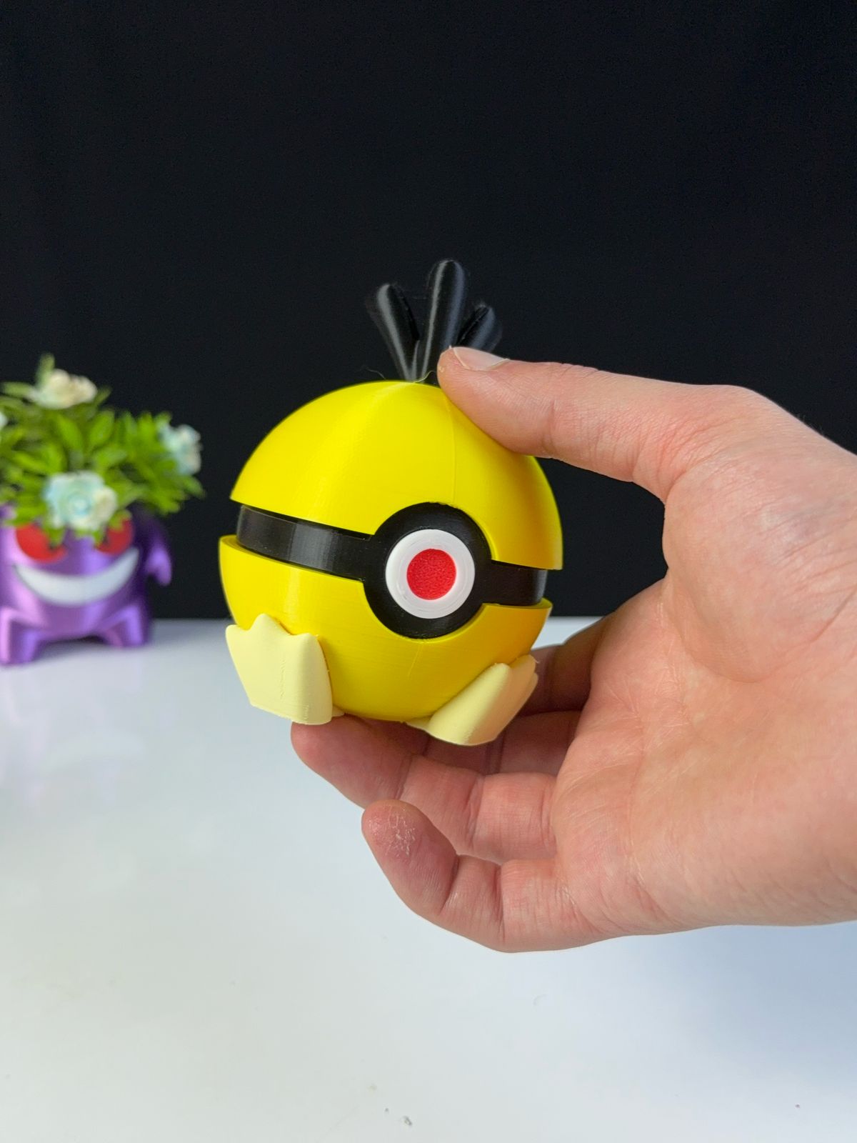 Psyduck Pokeball - Multipart 3D STL Model — view 5